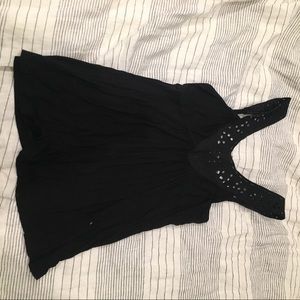 Pretty BCBG Black Going Out Top